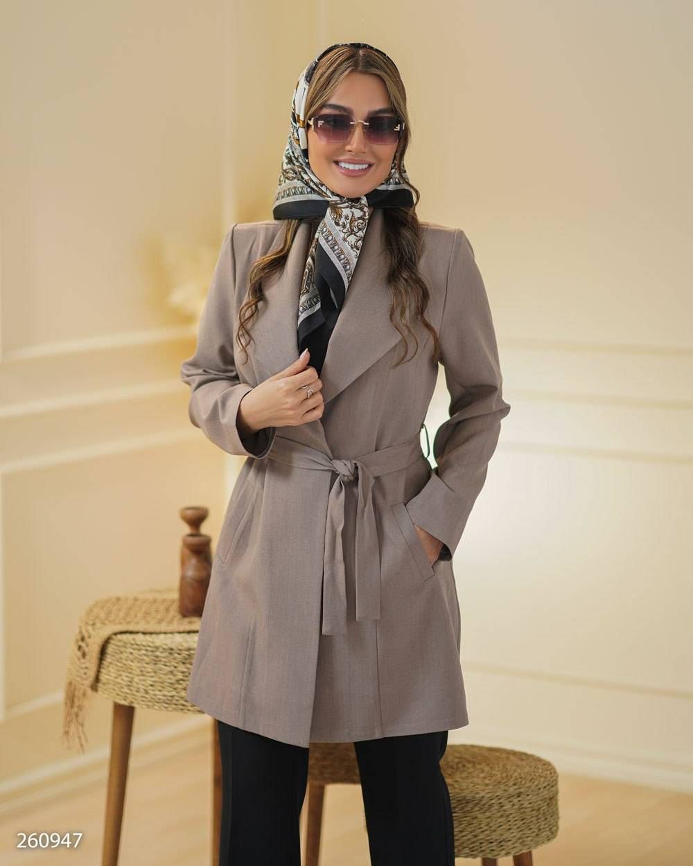 مانتو زنانه مدل ساریسا کد 2609