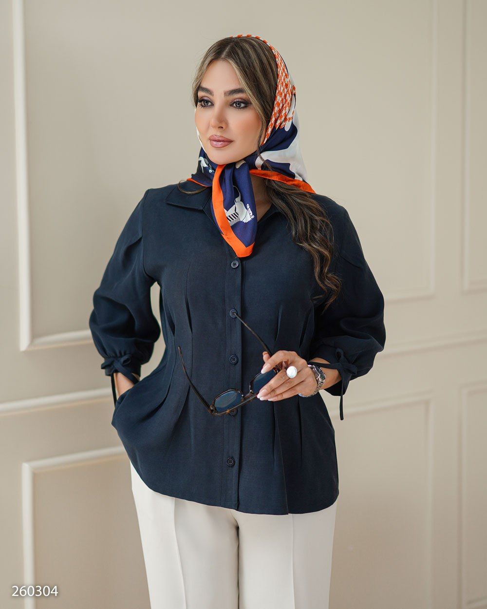 شومیز زنانه مدل سدین کد 2603