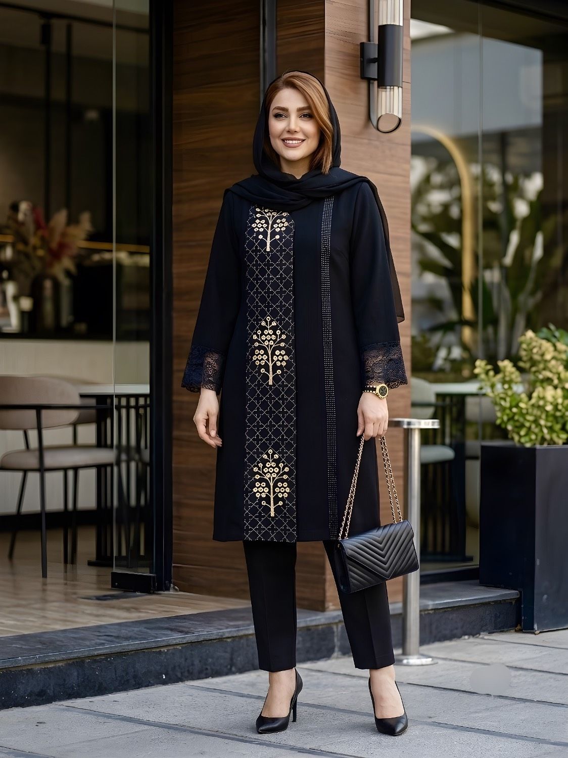 مانتو کتی زنانه مدل هندی کد 0459