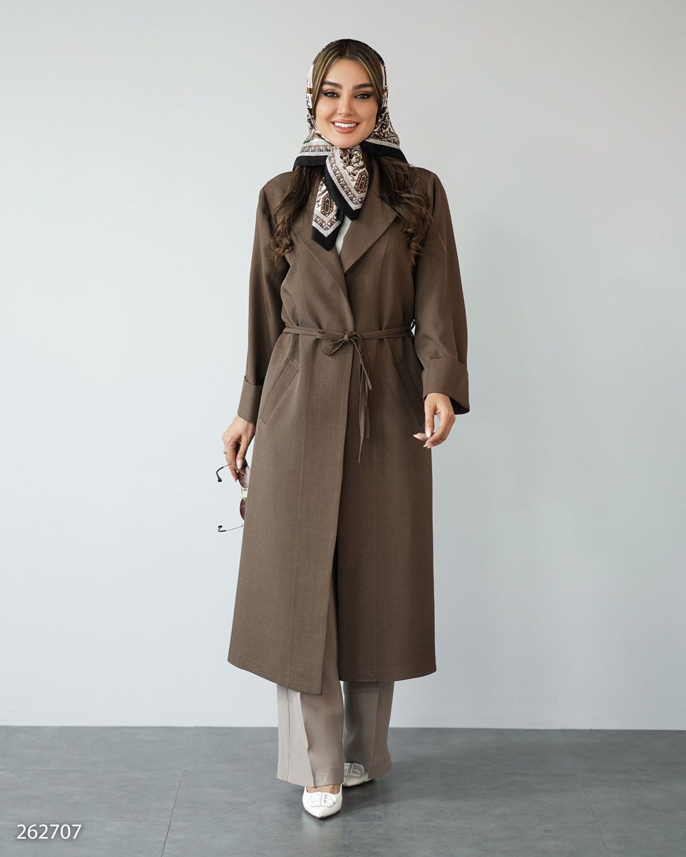 مانتو زنانه مدل سارگل کد 2627
