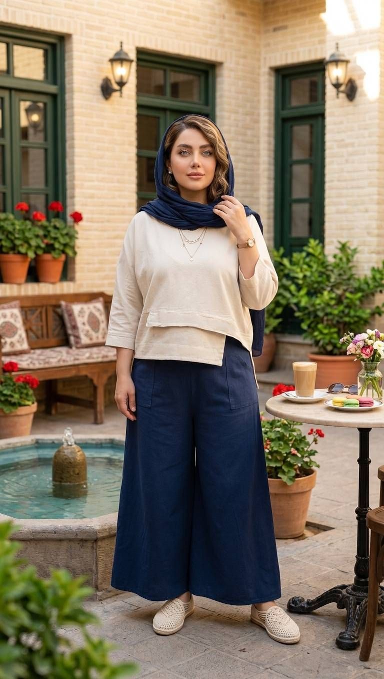 شومیز تک زنانه الیاف کد 3272