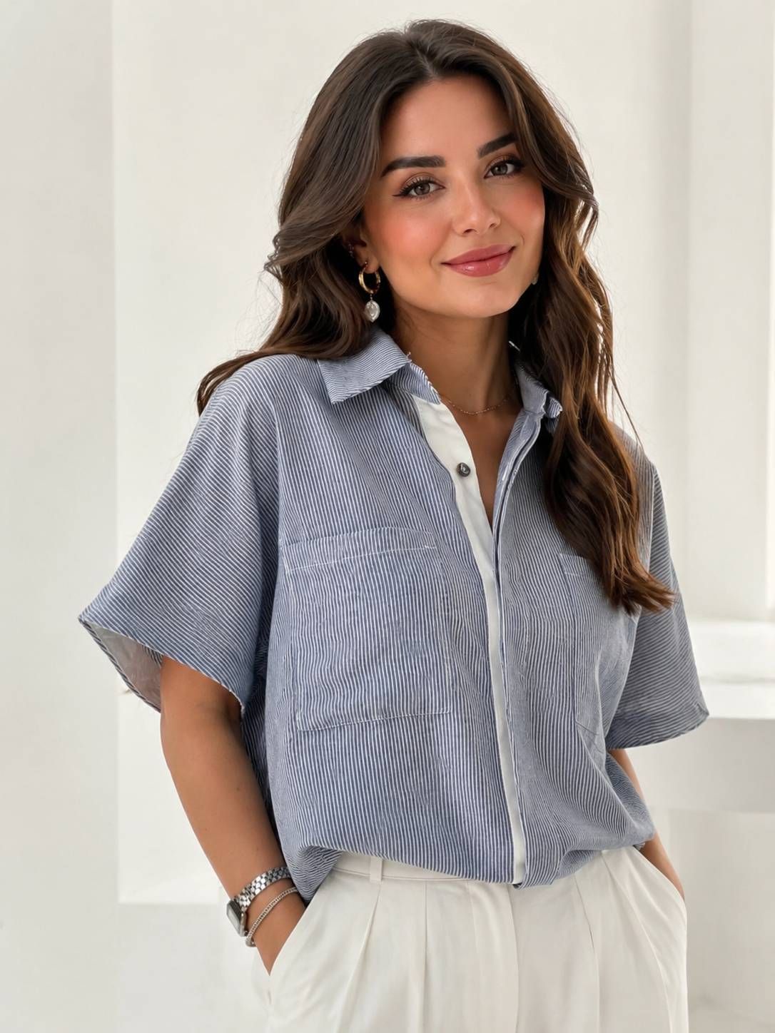 شومیز (وست) زنانه کد 7357