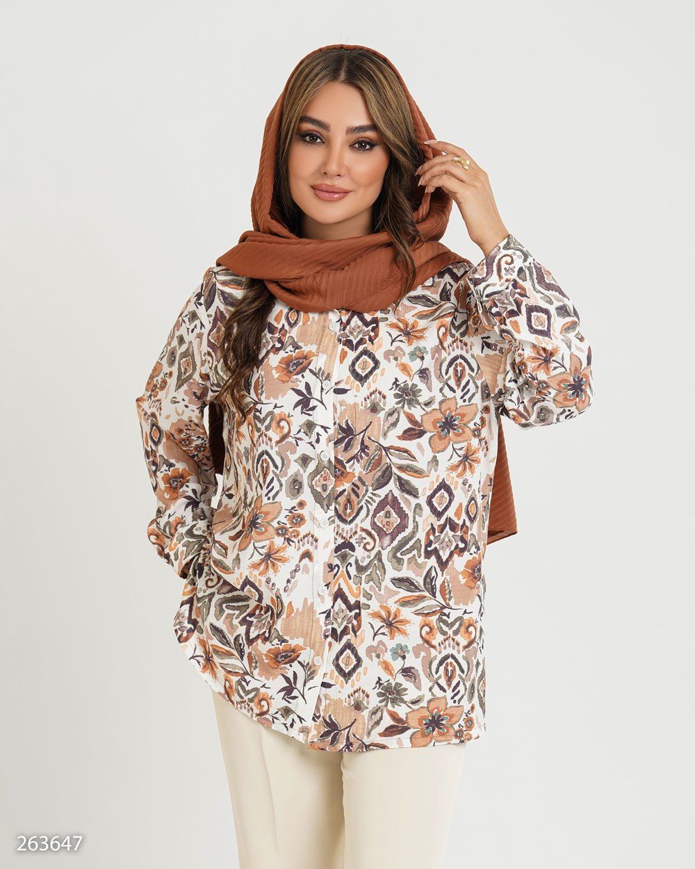 شومیز زنانه مدل شیلانا کد 2636