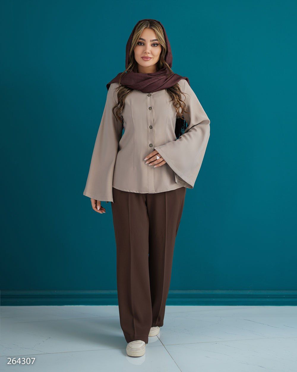 شومیز زنانه مدل هالان کد 2643