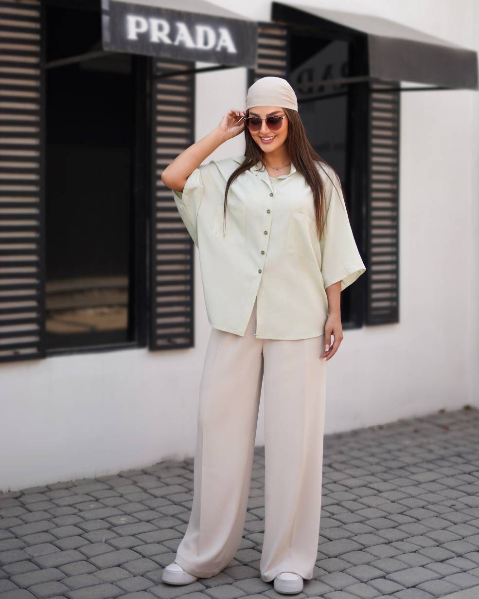 شومیز زنانه آستین پانچو مدل رابو کد 823
