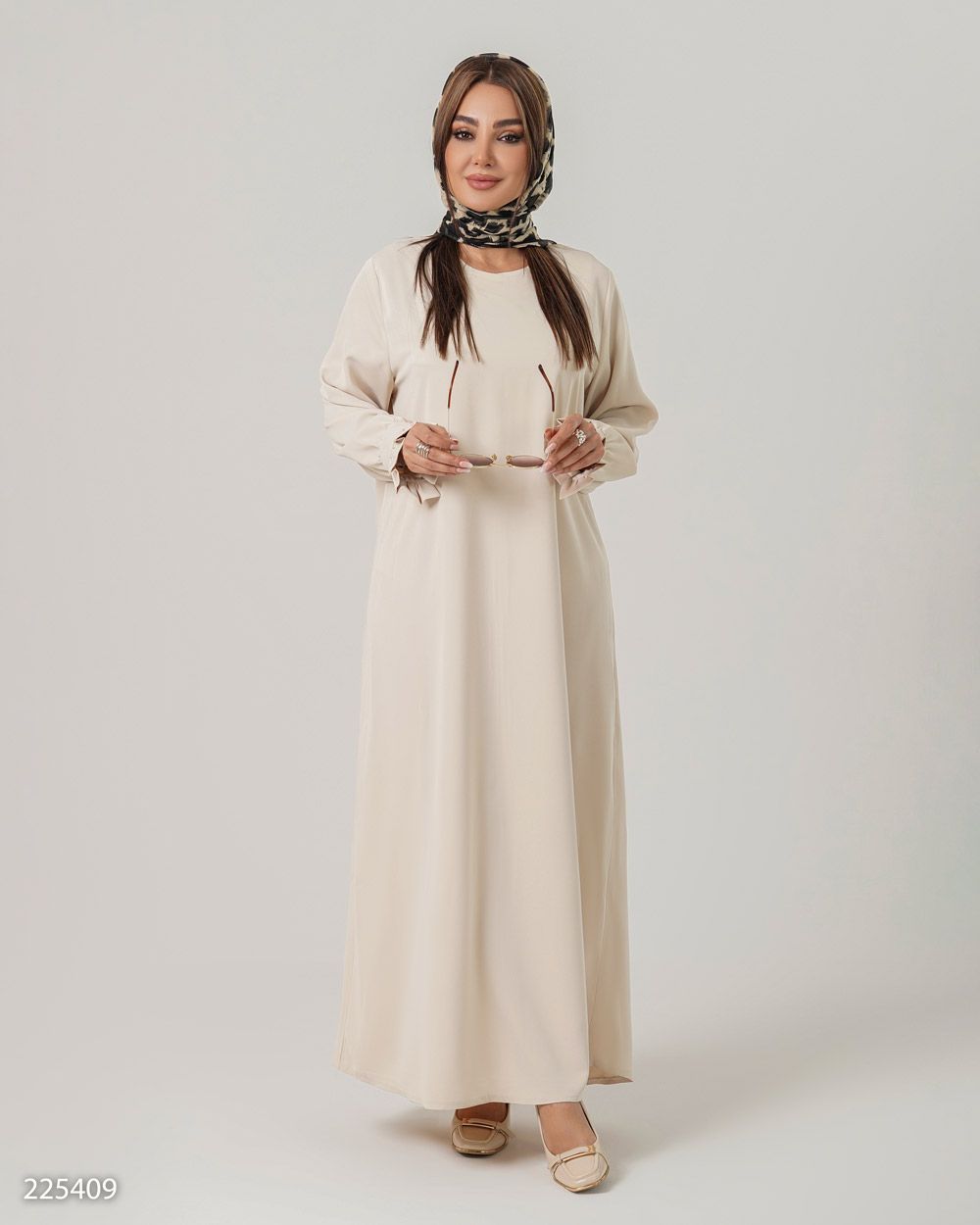 عبا زنانه مدل رایسان کد 2254