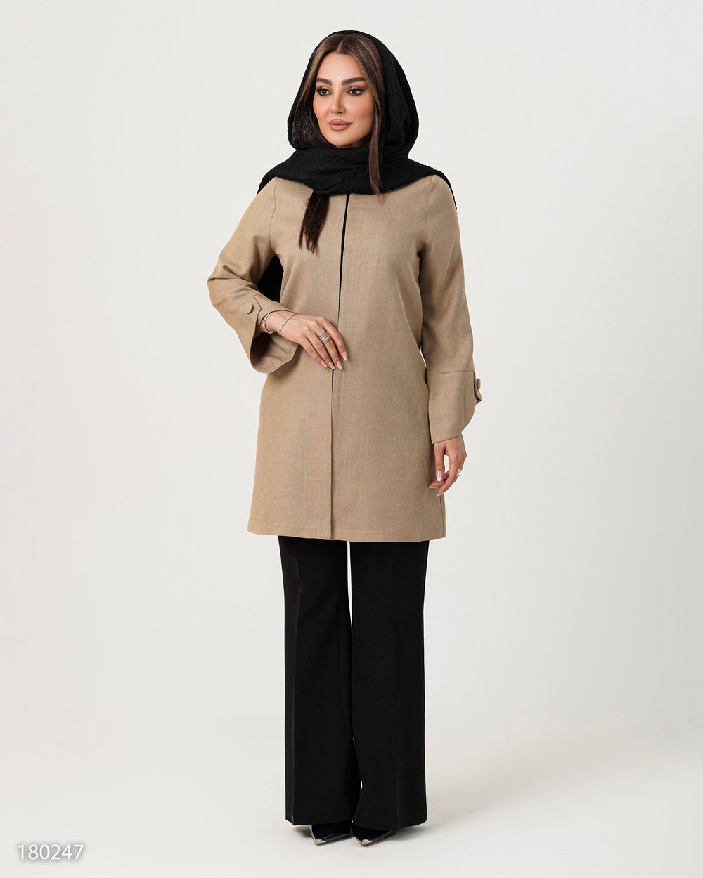 مانتو زنانه مدل ماجده کد 1802