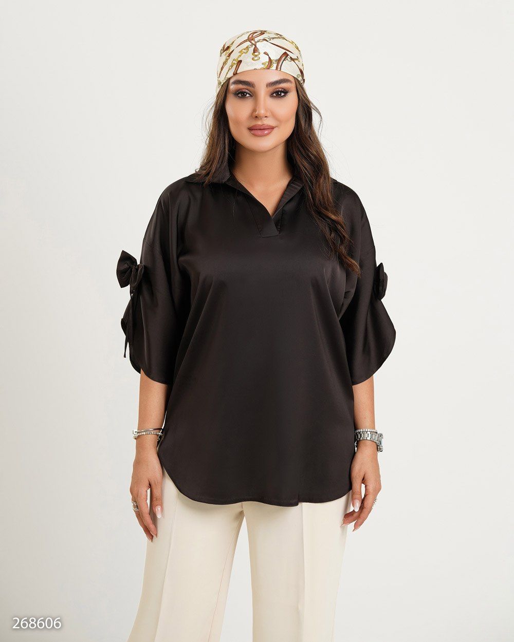 شومیز زنانه مدل مینور کد 2686