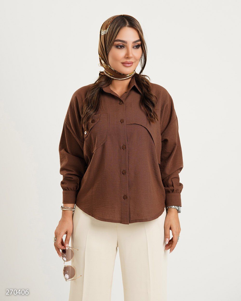شومیز زنانه مدل ماریونا کد 2704