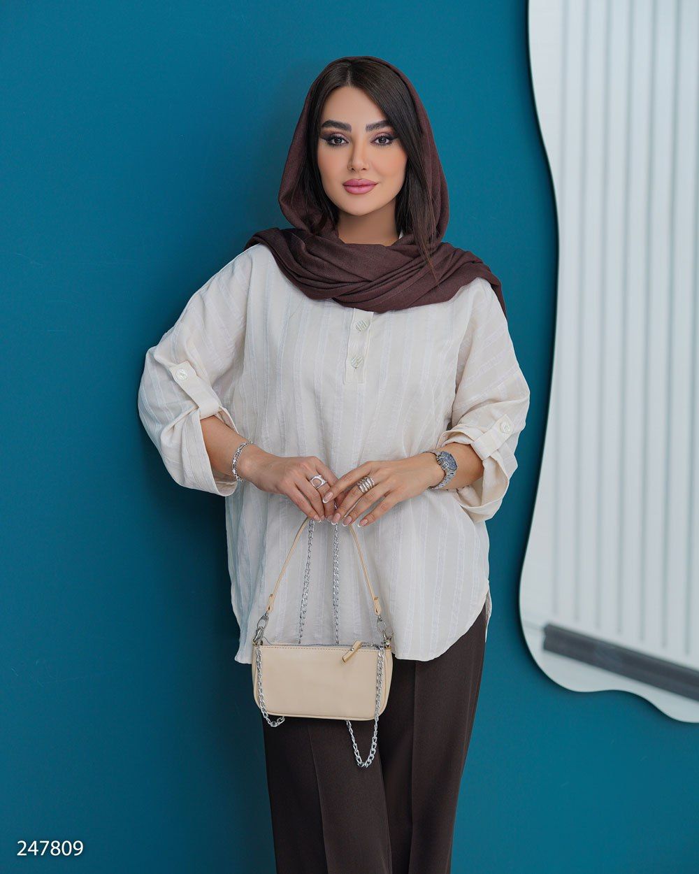 شومیز تک زنانه مدل شهینا کد 2478