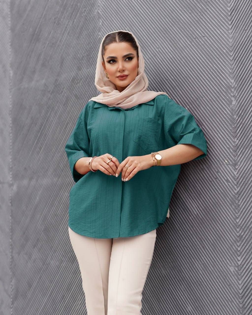 شومیز‌رگلان زنانه کد 2452