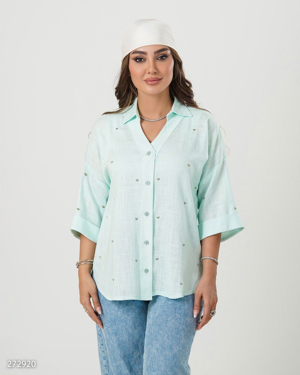 شومیز زنانه مدل آکام کد 2729