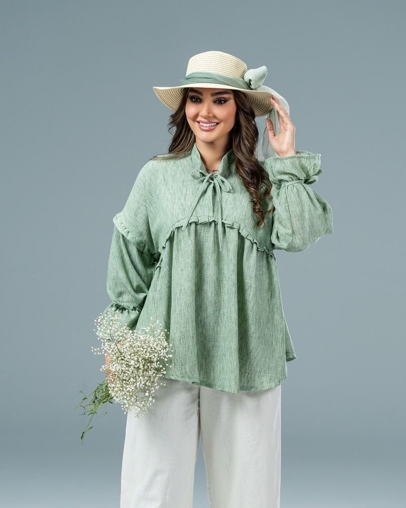 شومیز زنانه ماهلین کد 3212